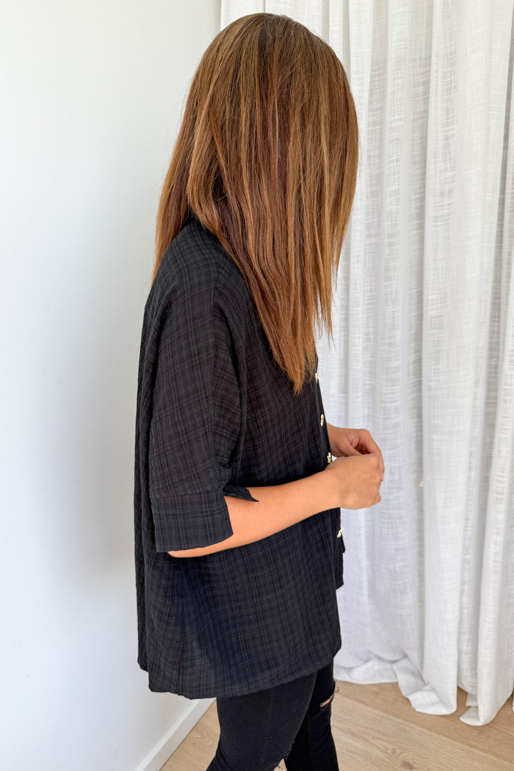 Island Air Shirt - Black