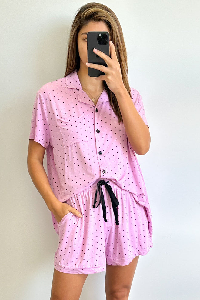 The Comfiest PJs Shirt & Short Set