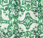 Ivy Skirt - Green White Tile