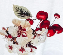 Morgie Cami Top - Red Cherry