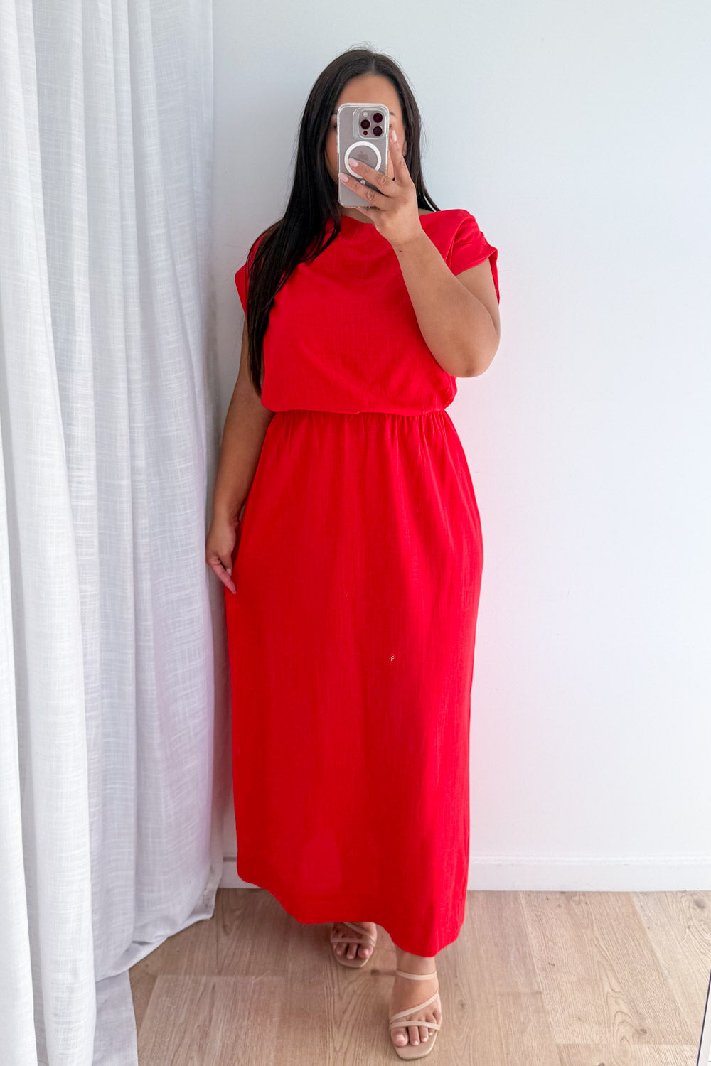 Heidi Dress - Red