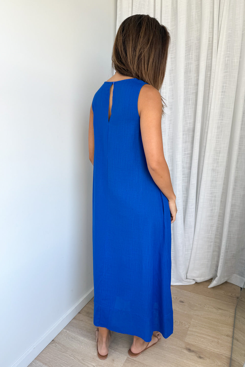 Noel Dress - Cobalt Blue