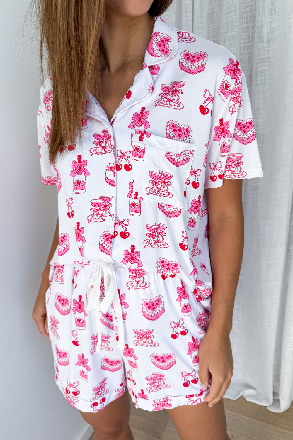 The Comfiest PJs Shirt & Short Set