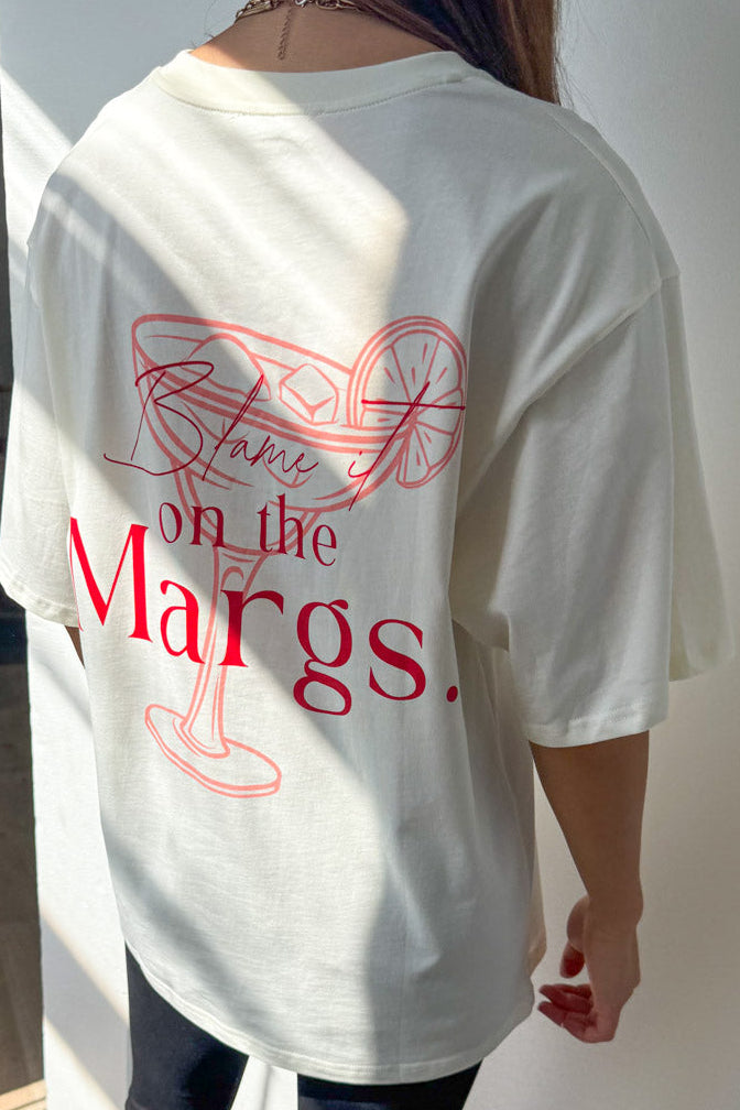 Blame It On The Margs Oversized Tee