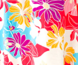 Kai Dress - Hot Pink  Multi Tropic