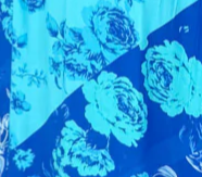 Nalani Dress  - Blue Floral