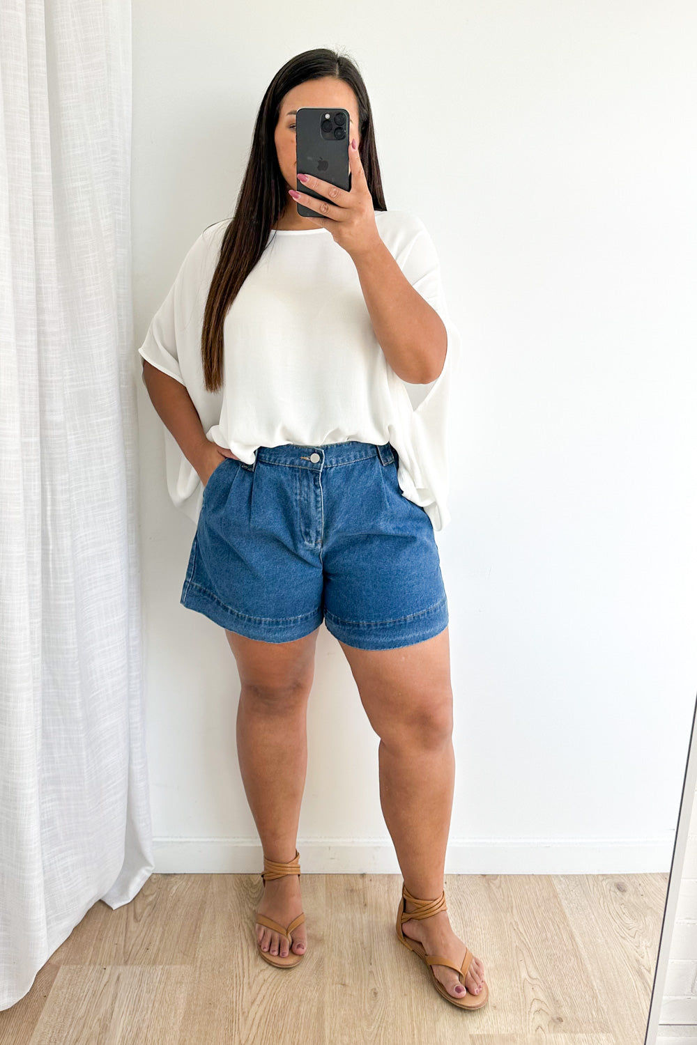 Dune Shorts - Mid Denim