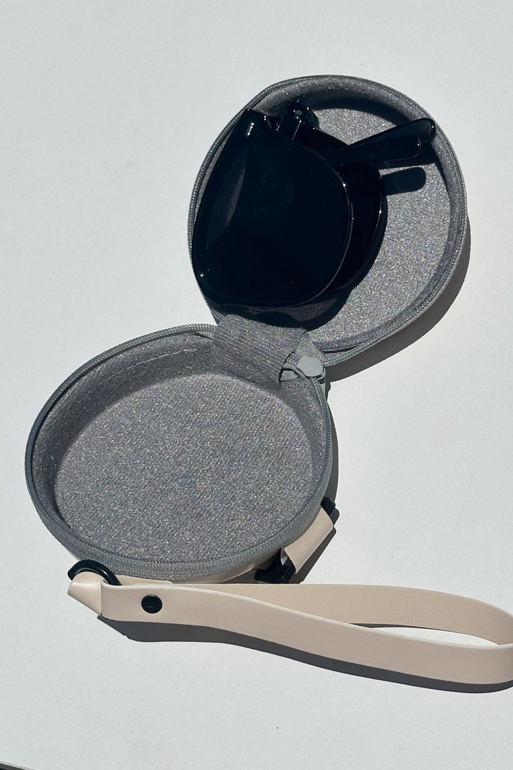 The Squared Foldie Sunglasses - Golden Ombre