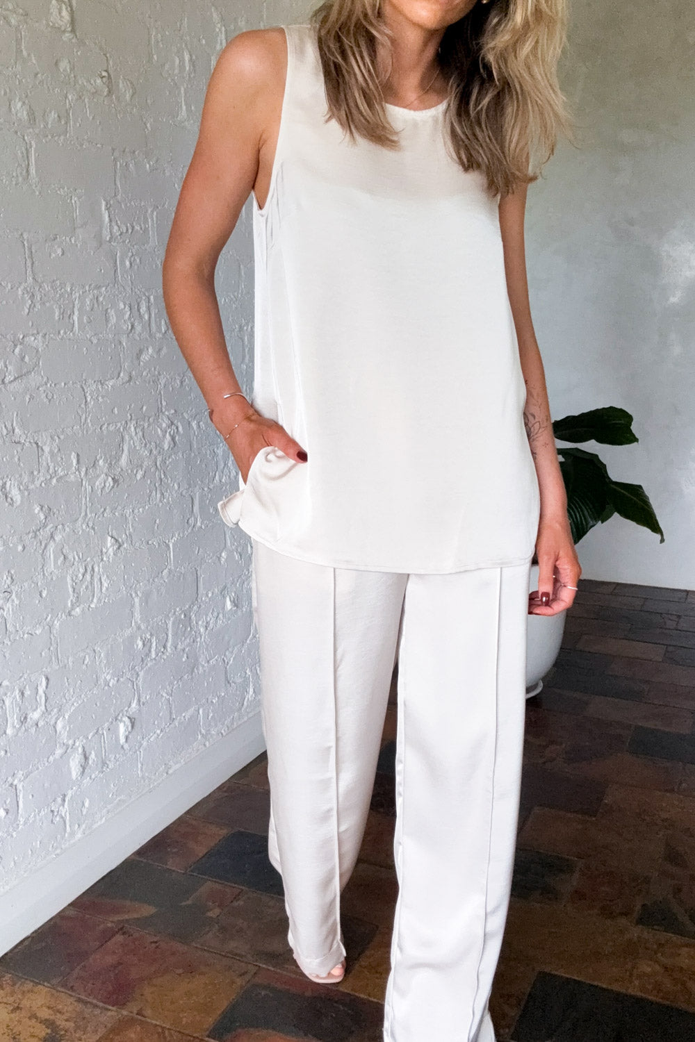 Kimberly Top - Champagne