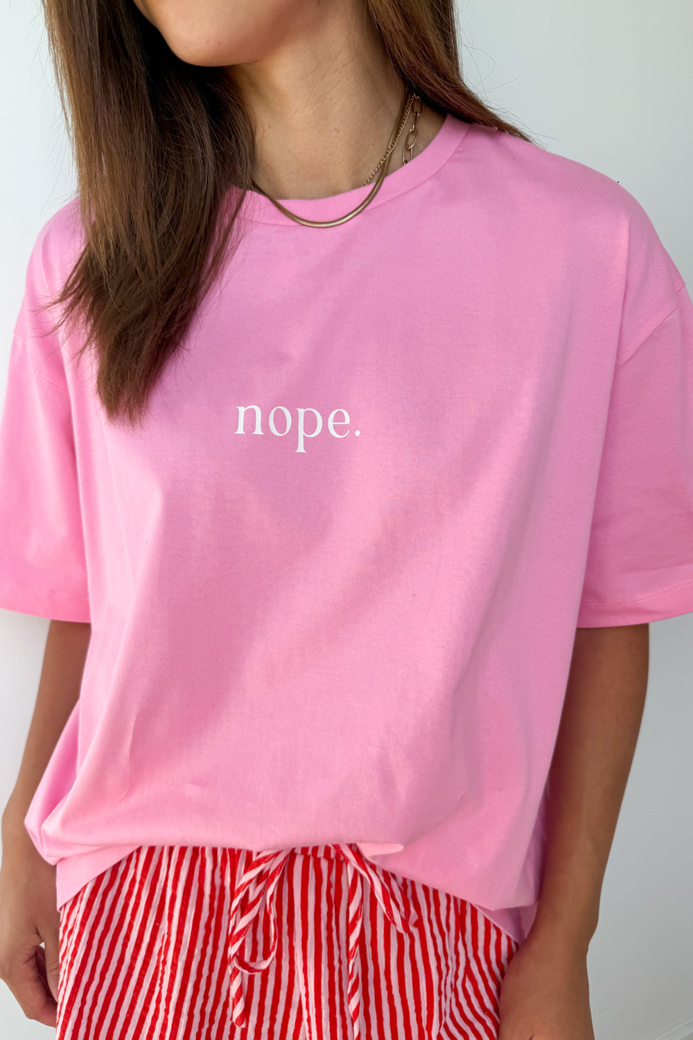 Nope Oversized Tee
