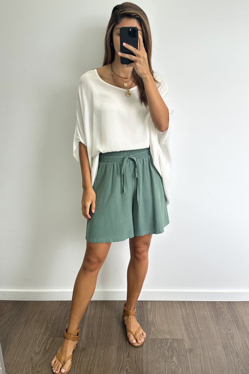 Jordyn Shorts - Eucalyptus