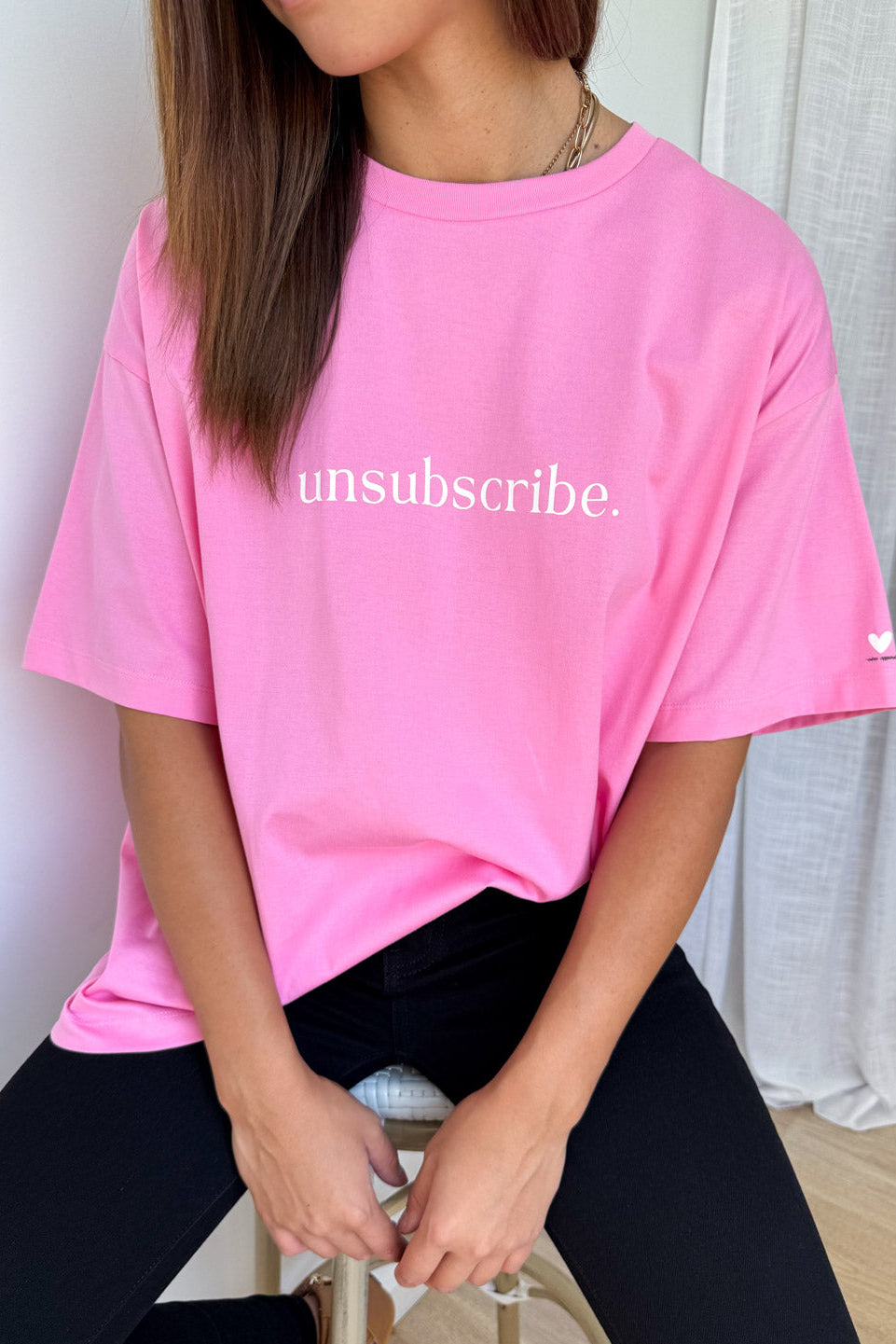 Unsubscribe Oversized Tee