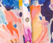 Savannah Blouse - Tangerine