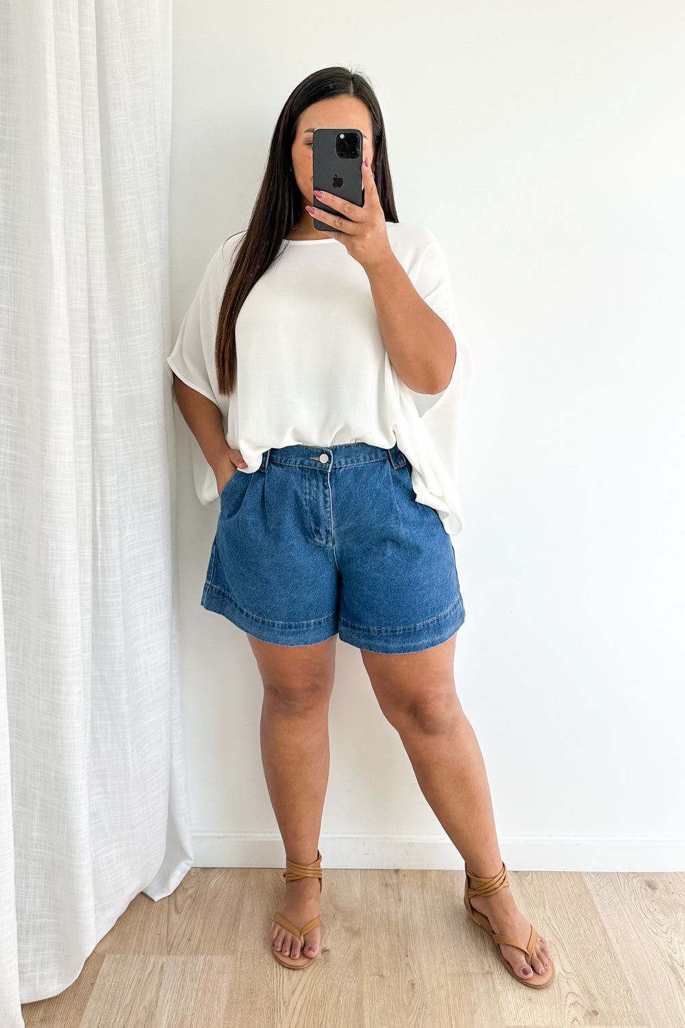 Dune Shorts - Mid Denim