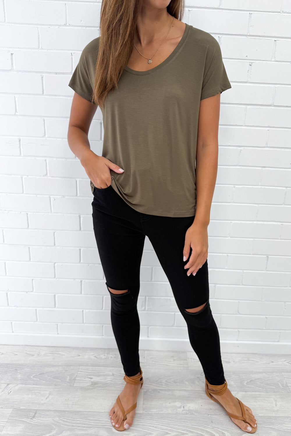 The Everyday Scoop Tee