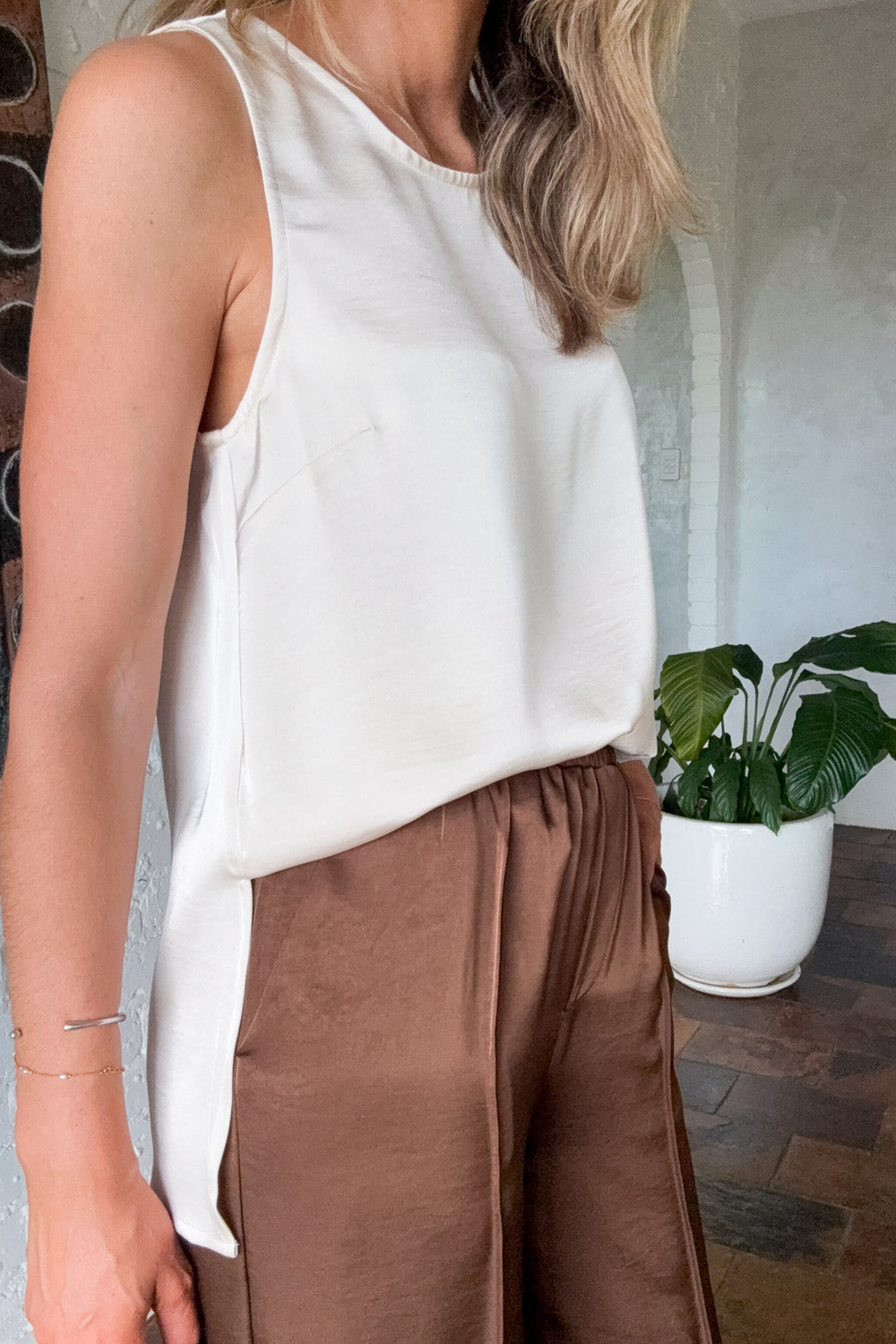 Kimberly Top - Champagne