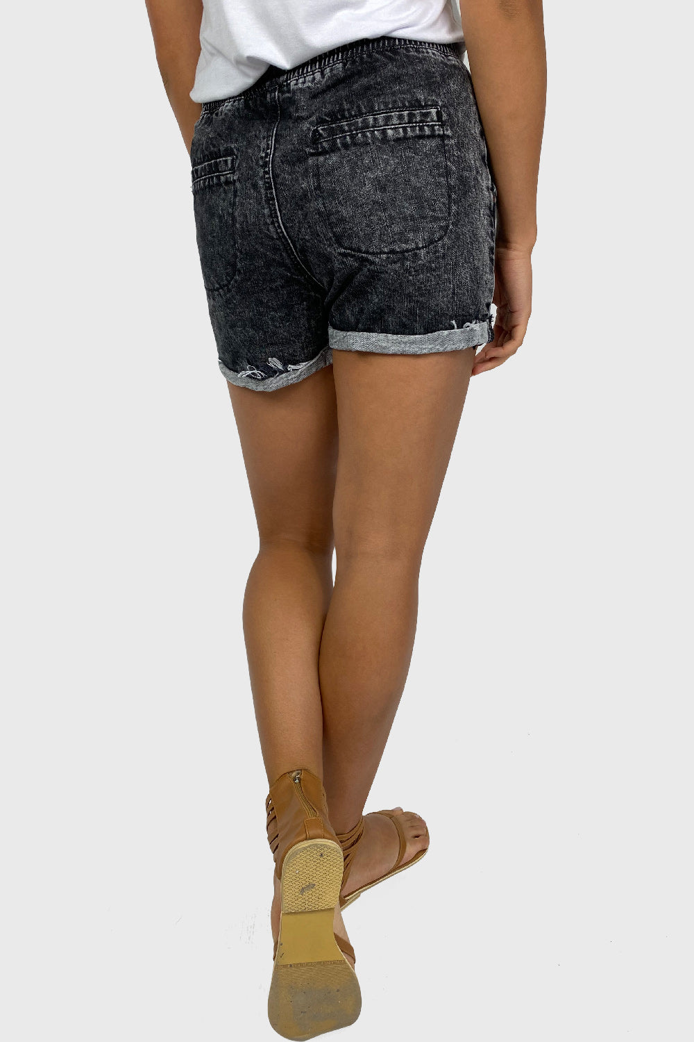 Stonewash Shorts