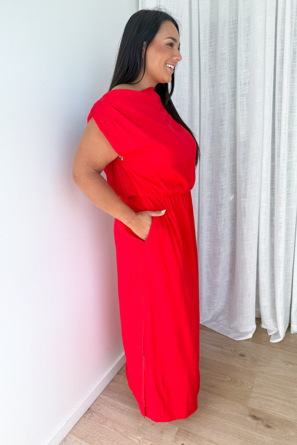 Heidi Dress - Red