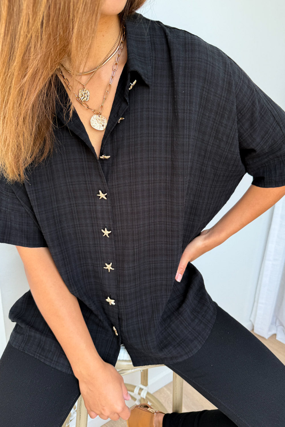 Island Air Shirt - Black