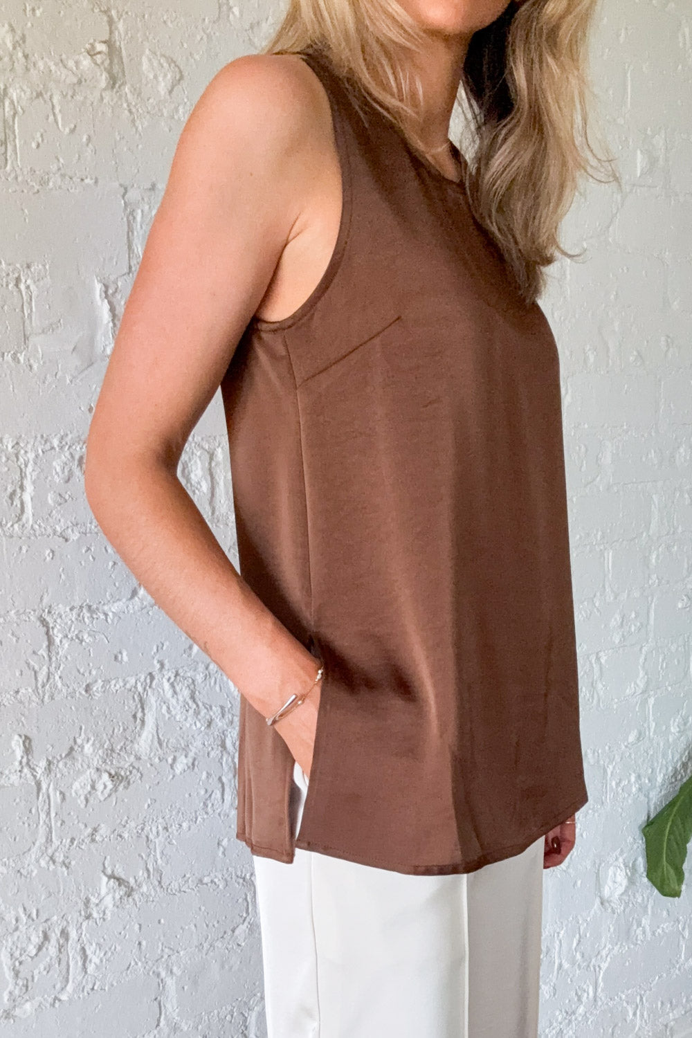 Kimberly Top - Chocolate