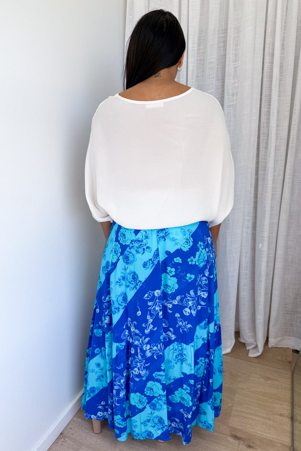 Liko Skirt - Blue Floral