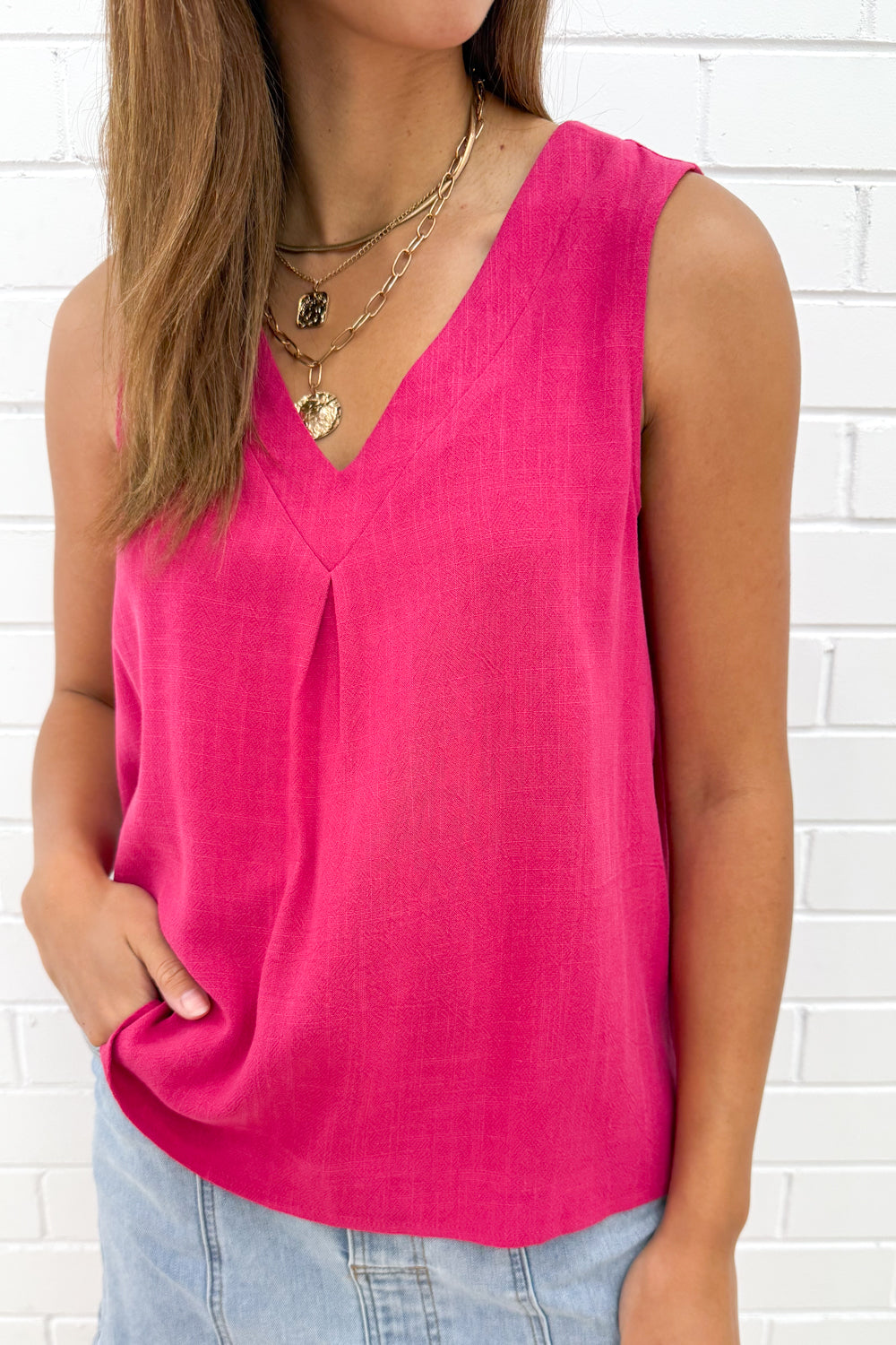 Ember Top - Fuchsia