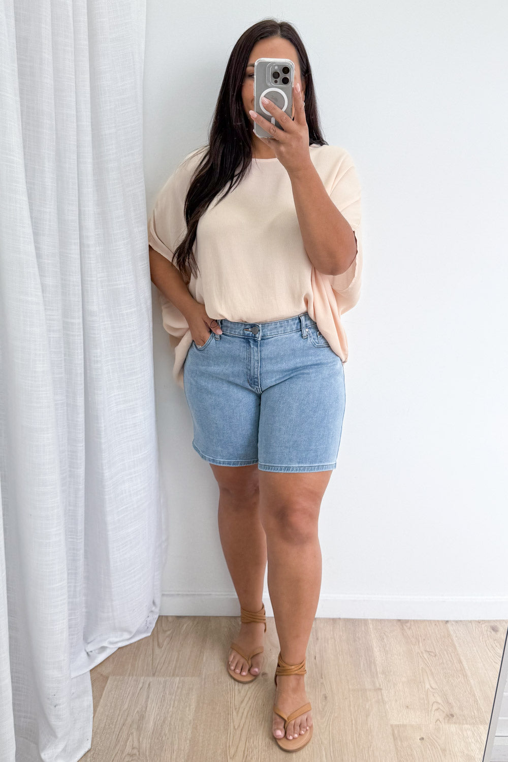 Jet Shorts - Light Denim