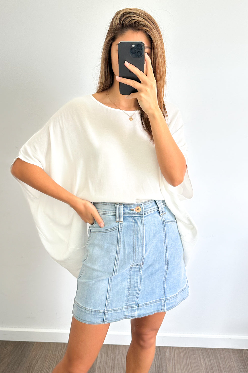 Charlie Denim Skirt