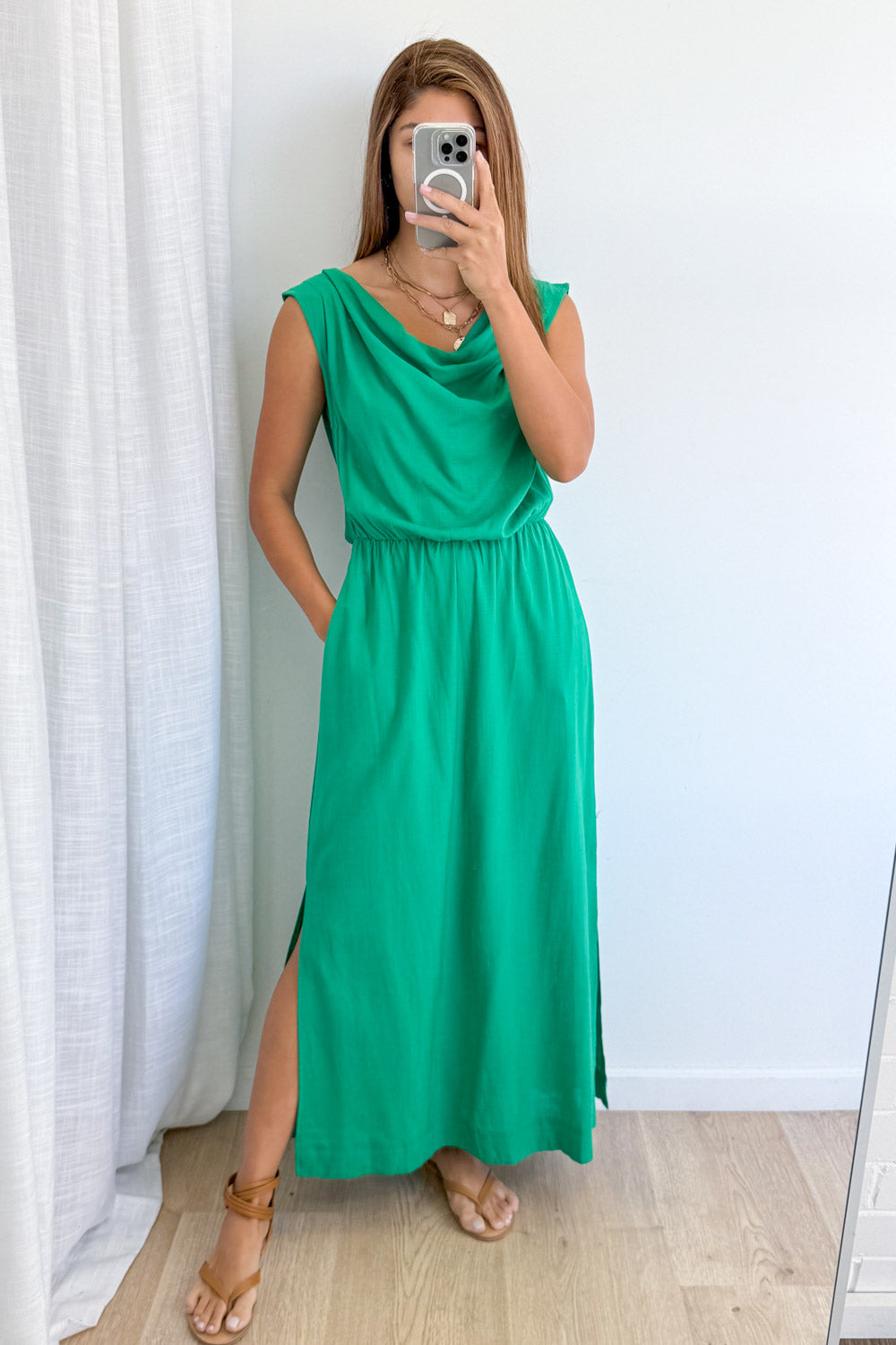 Heidi Dress - Green